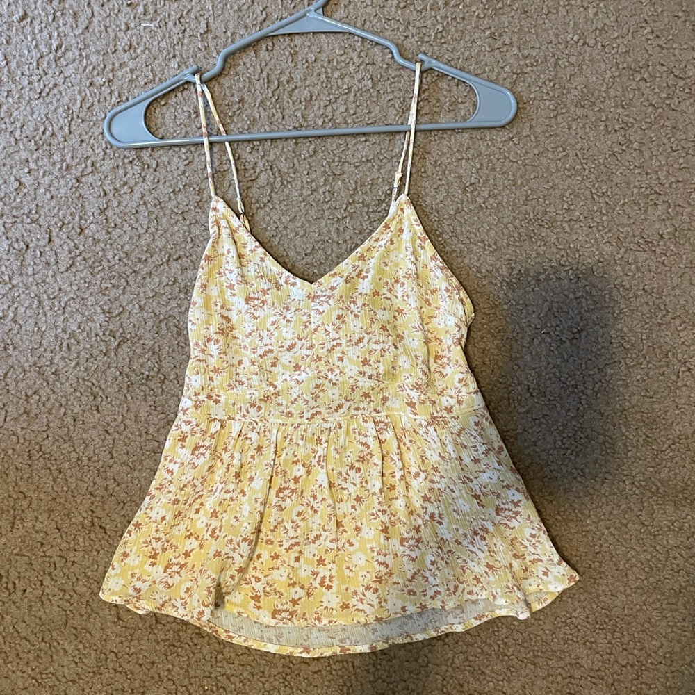 Abercrombie & fitch tied back tank